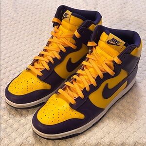 Nike Dunk Hi Retro “Lakers”